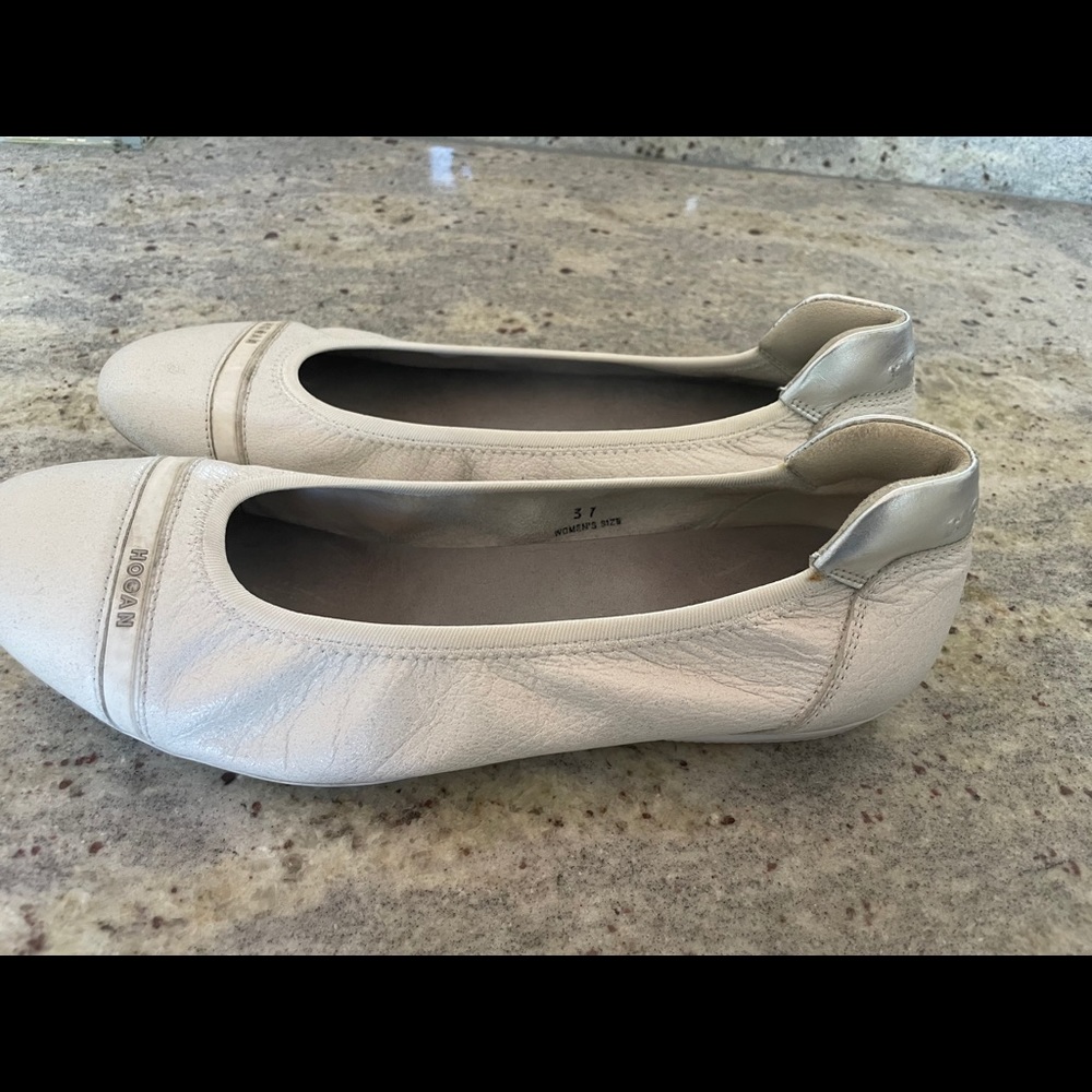 Hogan ballerina slippers